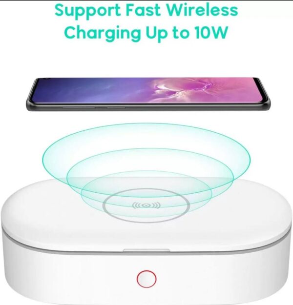 手機無綫充電加uv消毒盒