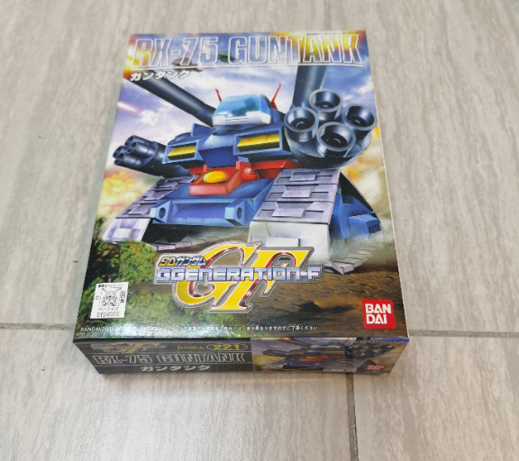 絕版機動戰士bb戰士221 rx 75 guntank 鋼坦克