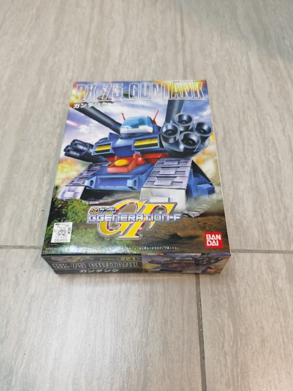 絕版機動戰士bb戰士221 rx 75 guntank 鋼坦克
