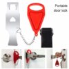 攜帶型防盜門鎖 the portable door lock